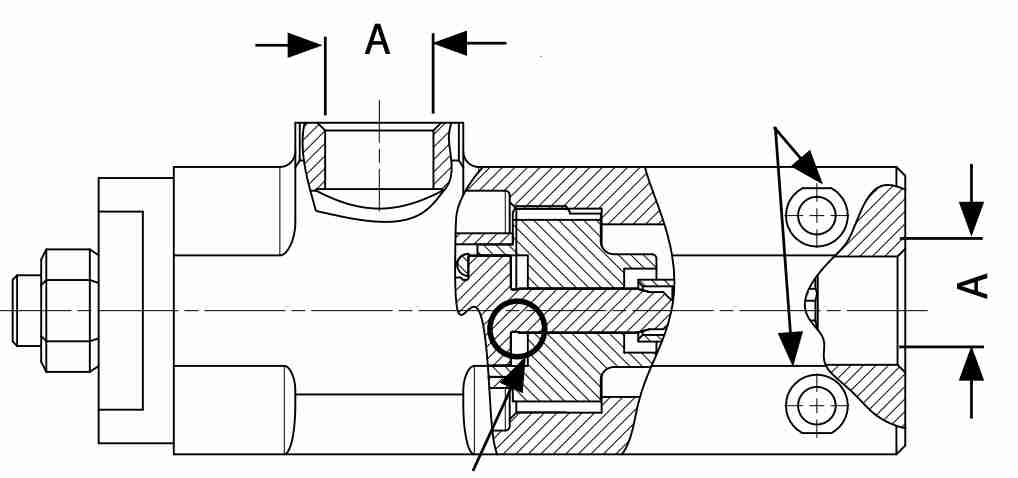 pressure relief valve size