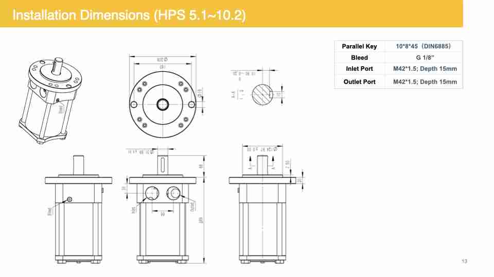 Installation Dimensions (HPS 5.1~10.2).013