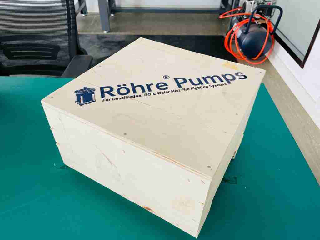 rohre Pump packing case