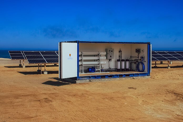 Solar powered or off grid RO systems