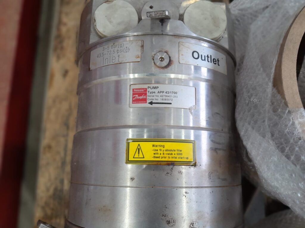 Danfoss APP 43:1700 High Pressure Pump