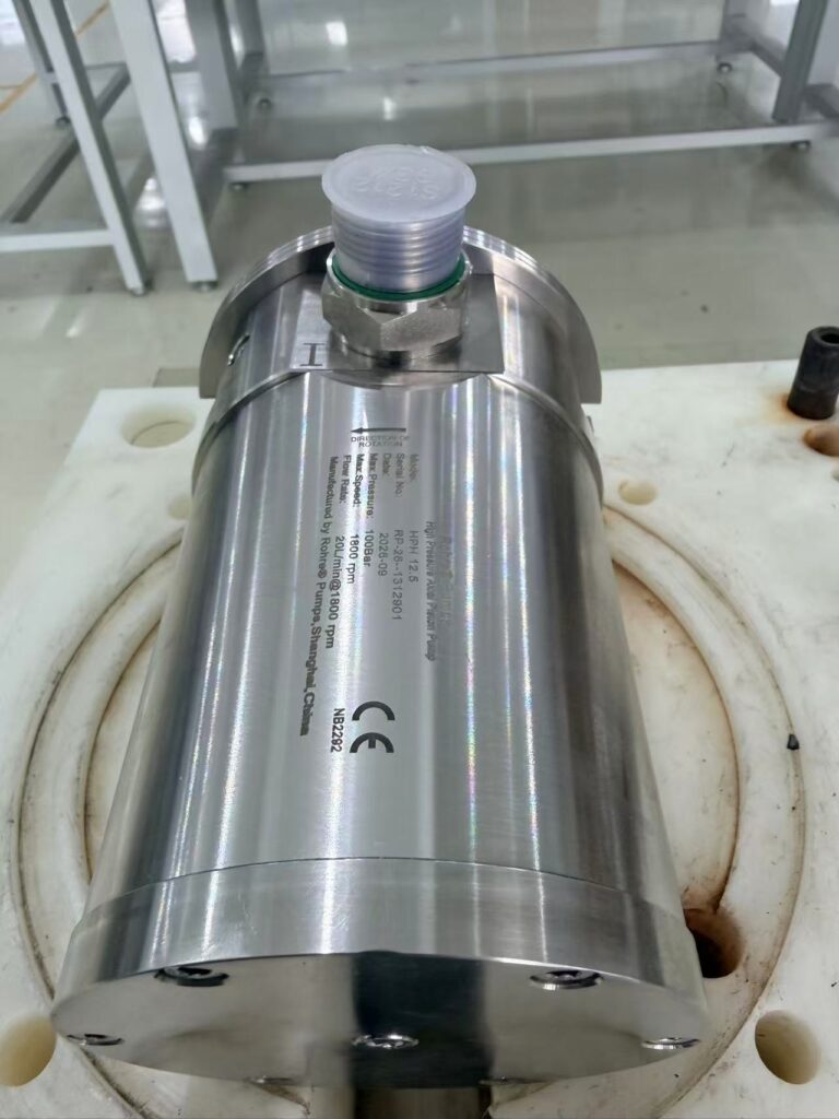 Rohre stainless steel pure water high-pressure pump for semiconductor applications